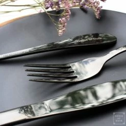 House Of Husk Reisbestek - Reis Bestekset - Chopsticks - Metalen Rietjes Met Borstel - Lepel - Vaatwasserbestendig - RVS - 7 Delig - Zwart -Maxwell & Williams winkel 550x550 606