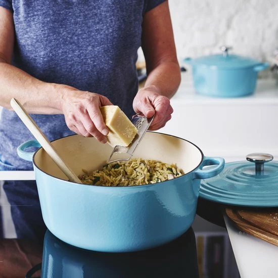 BK Bourgogne Braadpan - 24 Cm - Aqua Blue 6 BK Bourgogne Braadpan - 24 Cm - Aqua Blue - Afbeelding 4