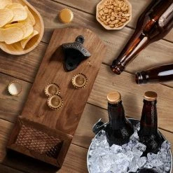 Merkloos Flesopener Met Opvangbak - Bieropener - Bruin Hout - Flessenopeners - Drank Openers - Drinken Binnen En Buiten - Allesopeners - Roestvrij Staal 17 Merkloos Flesopener Met Opvangbak - Bieropener - Bruin Hout - Flessenopeners - Drank Openers - Drinken Binnen En Buiten - Allesopeners - Roestvrij Staal -Maxwell & Williams winkel 550x550 647