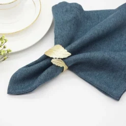 Full Bloom Servetringen Kerst 6 Stuks - Servetring Goud - Servet Ringen Voor Servet Van Katoen - Servet Ring Voor Servetten Van Linnen -Maxwell & Williams winkel 550x550 76