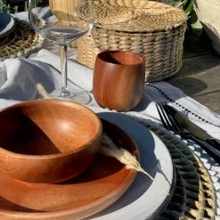 Khaya Woodware Khaya - Set Houten Bekers - Japans Theekopje - Duurzaam - Vegan -Maxwell & Williams winkel 550x550 789