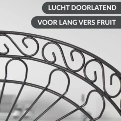 Chefarone Fruit Etagère - Fruitmand – Fruitschaal – Groentemand – Opberger – 3 Laags – Metaal - Zwart 15 Chefarone Fruit Etagère - Fruitmand – Fruitschaal – Groentemand – Opberger – 3 Laags – Metaal - Zwart -Maxwell & Williams winkel 550x550 92