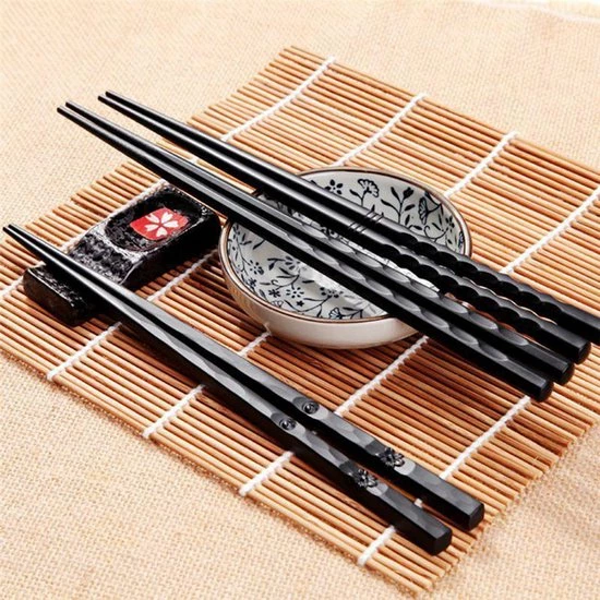 KELERINO. Chopsticks Set (2 Stokjes) - Eetstokjes Sushi - Bloemen 4 KELERINO. Chopsticks Set (2 Stokjes) - Eetstokjes Sushi - Bloemen - Afbeelding 2