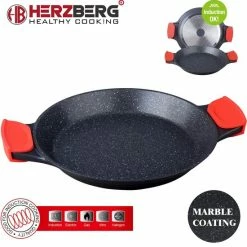 Herzberg Cooking Herzberg HG-7132PP: 32cm Paella Pan - Geschikt Voor Alle Warmtebronnen -Maxwell & Williams winkel 550x552 10
