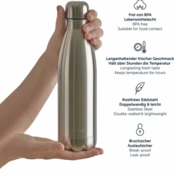 Blumtal Thermosfles - Met Dubbele Wand - Thermosbeker Koffie, Thee En Koele Dranken - Travel Mug - 500ml - Stainless Steel - Zilver 13 Blumtal Thermosfles - Met Dubbele Wand - Thermosbeker Koffie, Thee En Koele Dranken - Travel Mug - 500ml - Stainless Steel - Zilver -Maxwell & Williams winkel 550x552