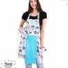 Merkloos Tulipa Keukenschort En Ovenwanten Set | Bakery | Kookschort - 55 X 75cm | Blauwe Handdoek - 30 X 50 | Keukenschort Dames | Keukenschort Voor Vrouwen | Katoen -Maxwell & Williams winkel 550x552 3