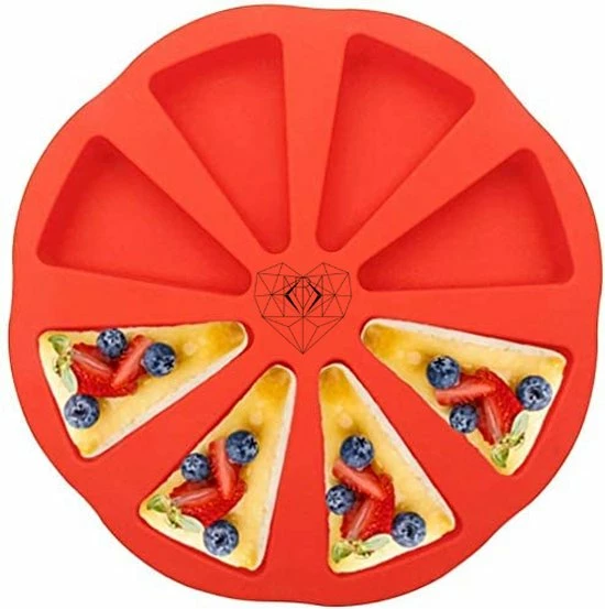 Diamondheart Diamond-Heart - Bakvorm - Taartvorm - 8 Losse Punten, Siliconen Bakvorm - Zeep - Cake - Brood 5 Diamondheart Diamond-Heart - Bakvorm - Taartvorm - 8 Losse Punten, Siliconen Bakvorm - Zeep - Cake - Brood - Afbeelding 3