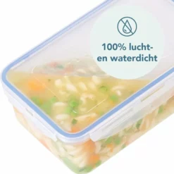 Lock&Lock Botervloot Met Deksel - Set Van 2 Stuks - 460 Ml - Transparant -Maxwell & Williams winkel 550x554 5