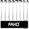 Fako Bijoux® - 8 Lange Lepels Bloem Motief - Latte Macchiato - Longdrink - Cocktail - Dessert - IJs - Koffie - Zilver - 8 Stuks - Bewaarzakje -Maxwell & Williams winkel 550x557 9