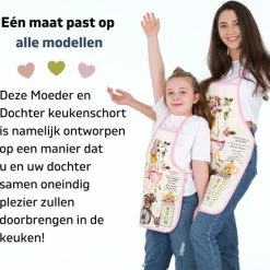 Merkloos Moeder Dochter Kookschort Keukenschort Voor Kinderen En Moeder Kinderschort Schommel -Maxwell & Williams winkel 550x559 2