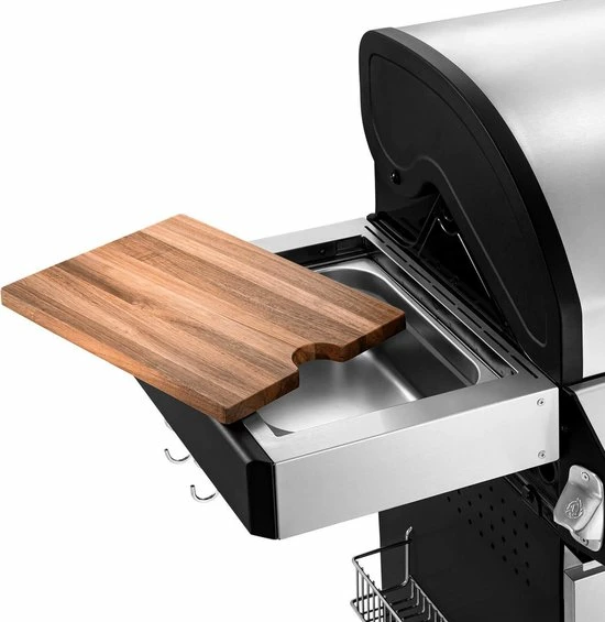 Burnhard Gas BBQ FRED Deluxe - 3 Branders - Keramische Infraroodbrander & Afdekhoes - Deluxe 9 Burnhard Gas BBQ FRED Deluxe - 3 Branders - Keramische Infraroodbrander & Afdekhoes - Deluxe - Afbeelding 7