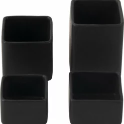 Gusta® Gusta - Tapasschaaltjes - Sausschaaltje - Serveren - Zwart - Set 4 Stuks -Maxwell & Williams winkel 550x566 2
