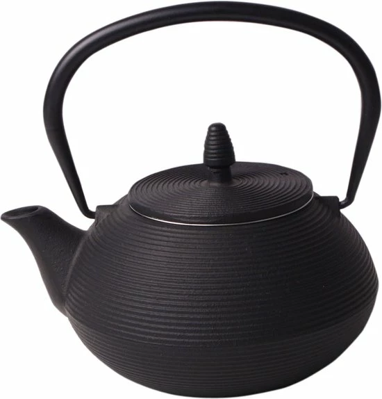 Sakura Tea Imperial Kitchen Theepot Gietijzer 0.8L Streep 12 Sakura Tea Imperial Kitchen Theepot Gietijzer 0.8L Streep - Afbeelding 10