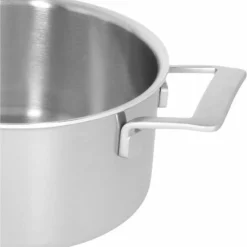 Demeyere Industry 5 - Lage Kookpot Met Deksel - 24cm - 3.7L -Maxwell & Williams winkel 550x580