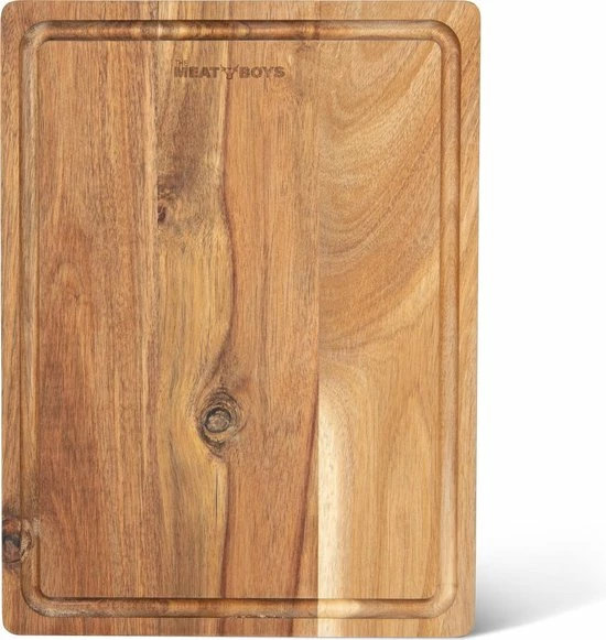 Merkloos Vleesplank - Snijplank - The Meat Boys - Acacia Hout - 40x30x4 - 7 Merkloos Vleesplank - Snijplank - The Meat Boys - Acacia Hout - 40x30x4 - - Afbeelding 5