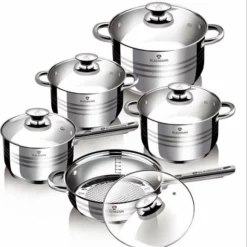 Blaumann BL-1637 - 10 Delige Pannenset - RVS -Maxwell & Williams winkel 550x585 3