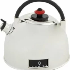 Items RVS Kookwekker In Fluitketel Vorm 7 Cm - Keuken Timers - Keukenhulpjes