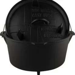 Dutch Oven 9Qt - 7,6 Liter - The Windmill - 3-delig - Gietijzer Braadpan - Zwart -Maxwell & Williams winkel 550x598 1