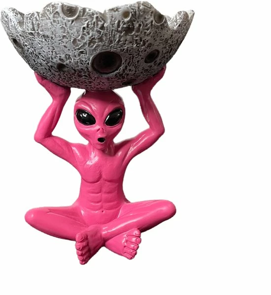 Spaceterdam Rokende Alien Asbak - Asbak Voor Buiten En Binnen - UNIQUE ASBAK - Wiet Thema - Cannabis Thema 3 Spaceterdam Rokende Alien Asbak - Asbak Voor Buiten En Binnen - UNIQUE ASBAK - Wiet Thema - Cannabis Thema