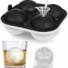 Nevi Silicone Ijsblokjesvorm Met Deksel - Ijsballen Voor Gin Of Whisky - 4 Grote Ronde Ijsballen Ø 6cm - Zwart 1 Nevi Silicone Ijsblokjesvorm Met Deksel - Ijsballen Voor Gin Of Whisky - 4 Grote Ronde Ijsballen Ø 6cm - Zwart -Maxwell & Williams winkel 550x605 3