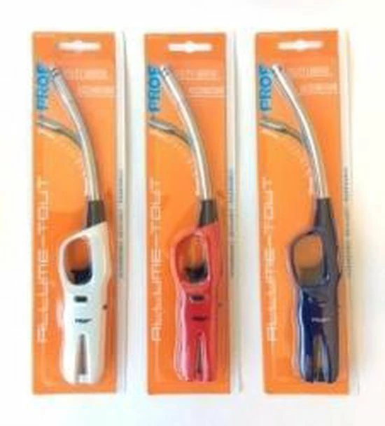 Zeldzaamgoed.nl ® Gasaansteker - Navulbaar - Piëzo Ontsteking - BBQ Gas Aansteker + Aluminium Flexibel Uiteinde - Navulbaar - 28 Cm Lang - 5 Zeldzaamgoed.nl ® Gasaansteker - Navulbaar - Piëzo Ontsteking - BBQ Gas Aansteker + Aluminium Flexibel Uiteinde - Navulbaar - 28 Cm Lang - - Afbeelding 3