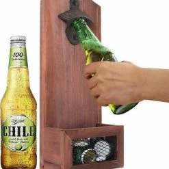Merkloos Flesopener Met Opvangbak - Bieropener - Bruin Hout - Flessenopeners - Drank Openers - Drinken Binnen En Buiten - Allesopeners - Roestvrij Staal 21 Merkloos Flesopener Met Opvangbak - Bieropener - Bruin Hout - Flessenopeners - Drank Openers - Drinken Binnen En Buiten - Allesopeners - Roestvrij Staal -Maxwell & Williams winkel 550x623 4