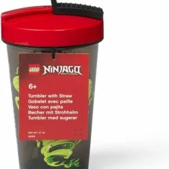 LEGO Ninjago Drinkbeker 500 Ml - Met Rietje - Zwart -Maxwell & Williams winkel 550x627 1