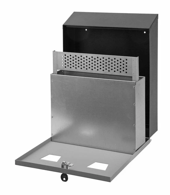 Vepabins Asbak Wand Zwart/grijs 5 Vepabins Asbak Wand Zwart/grijs - Afbeelding 3