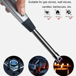 PLASMA - Plasma Aansteker - Oplaadbare Plasma USB Aansteker - Elektrische Aansteker - Arc Lighter - Blauw -Maxwell & Williams winkel 550x636