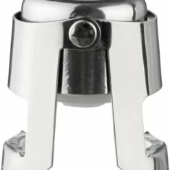 Secret De Gourmet Champagnefles Stopper/afsluiter Verchroomd 4 X 3,5 X 5,5 Cm - Flesafsluiter - Champagnedop -Maxwell & Williams winkel 550x657 1
