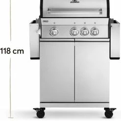 Burnhard Gas BBQ FRED Deluxe - 3 Branders - Keramische Infraroodbrander & Afdekhoes - Deluxe 36 Burnhard Gas BBQ FRED Deluxe - 3 Branders - Keramische Infraroodbrander & Afdekhoes - Deluxe -Maxwell & Williams winkel 550x660 1