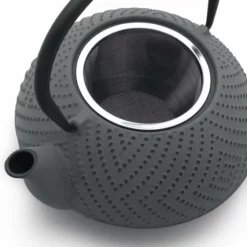 Bredemeijer Theepot Fujian 1.2L Met Filter Warm Grijs -Maxwell & Williams winkel 550x662