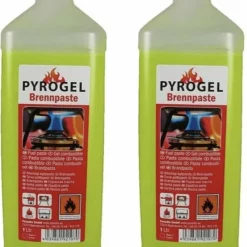 2x Pyrogel Fles Brandpasta/ Brandgel - Set Van 2 Flessen Brandpasta