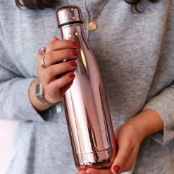 Chilly's Bottle Thermosfles 500 Ml - Chrome Rose Gold -Maxwell & Williams winkel 550x687 3