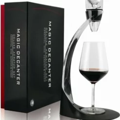 Olvy Wijn Decanteerder Deluxe - Complete Set - Wijn Beluchter - Wine Decanter - Wijn Accessoires 8 Olvy Wijn Decanteerder Deluxe - Complete Set - Wijn Beluchter - Wine Decanter - Wijn Accessoires -Maxwell & Williams winkel 550x691