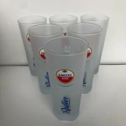 Amstel Radler Frosted Bierglas Bierglazen Doos 6x30cl Bier Glas Glazen