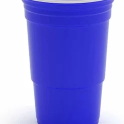 BeerCup Williams Blue Party Beer Pong - Drankspel - 50 X Party Bekers - 473 Ml - 3x Bal -Maxwell & Williams winkel 550x740