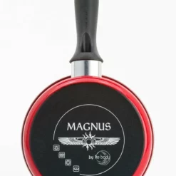 Lite-Body - Back To Basics - Pannenset - Emaille - 2-delig - Steelpan Ø 16cm En Ø 18 Cm - Robijn Rood -Maxwell & Williams winkel 550x808