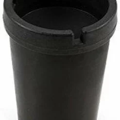 Merkloos Zwarte Bekerhouder Asbak Voor In De Auto - Sigaret Dovende Auto Asbak - Auto Accessoires