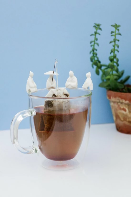 Kikkerland Theetip - Theezakje Houder - Fishermen Design 5 Kikkerland Theetip - Theezakje Houder - Fishermen Design - Afbeelding 3