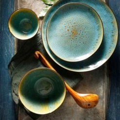Palmer Bord Lotus 20.5 Cm Zwart Turquoise Stoneware 6 Stuk(s) -Maxwell & Williams winkel 550x825 23