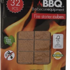 BBQ Collection Aanmaakblokjes Voor Openhaard & BBQ - 32 Stuks
